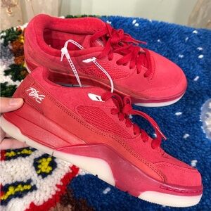 Jordan Women's Red Sneakers